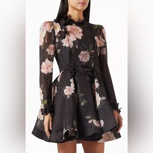 Zimmermann Natura Liftoff Mini Dress, Size 0